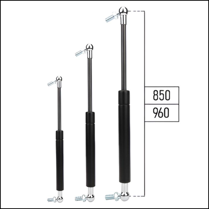 Ab 850mm ∼ Bis 960mm Länge Gasdruckfeder M8 Gasdruckdämpfer Mit Kugelgelenk