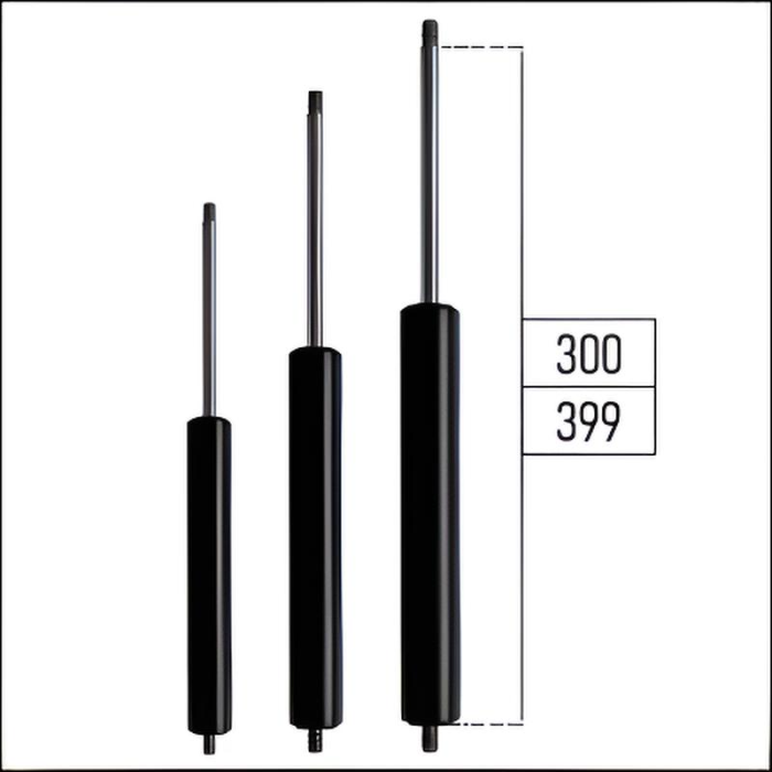 Ab 300mm ∼ Bis 399mm Länge Gasdruckfeder M8 Gasdruckdämpfer