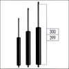 Ab 300mm ∼ Bis 399mm Länge Gasdruckfeder M8 Gasdruckdämpfer