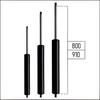 Ab 800mm ∼ Bis 910mm Länge Gasdruckfeder M8 Gasdruckdämpfer