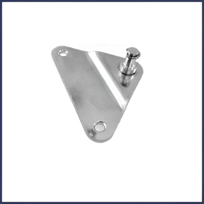Beschläge mit Dorn Befestigungsplatte aus Edelstahl für Gasfeder