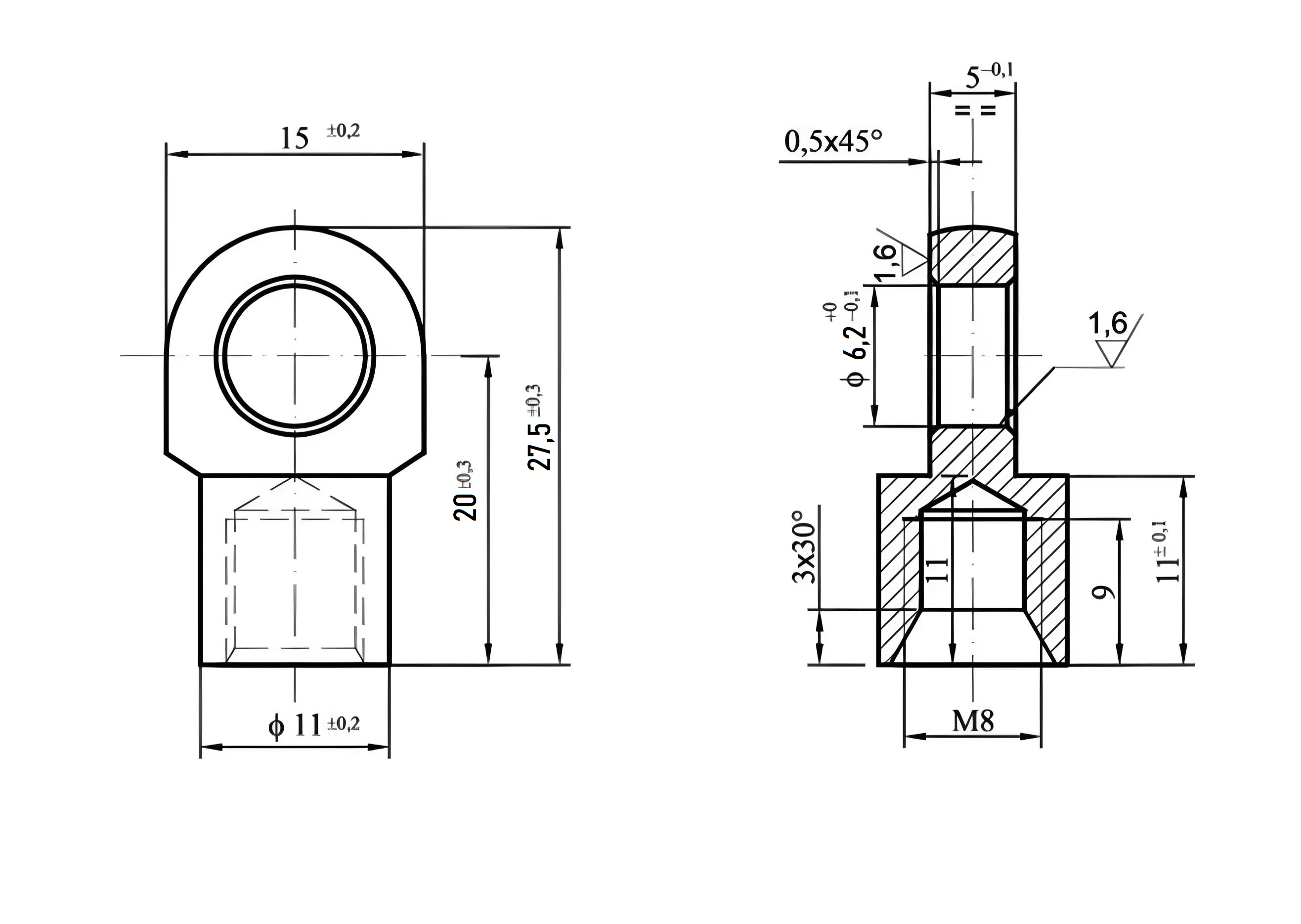 Ösen Augenaufnahme 5mm Ringbreite