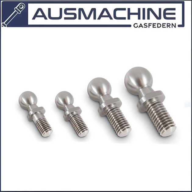 Kugelbolzen aus Edelstahl Kugelkopf M6 M8 Kugelzapfen