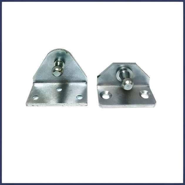 Befestigungsplatte Winkel L-Form mit Kugelkopf 8/10mm für Gasfeder