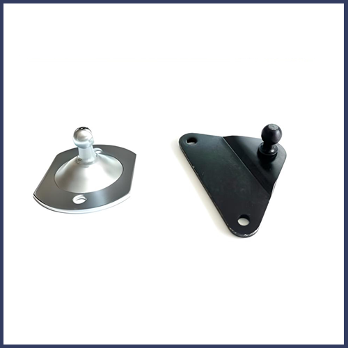 Befestigungsplatte 10mm Kugelkopf Halterung für Gasdruckfeder